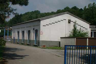 Lokschuppen am Bahnhof Blankenstein-Sd