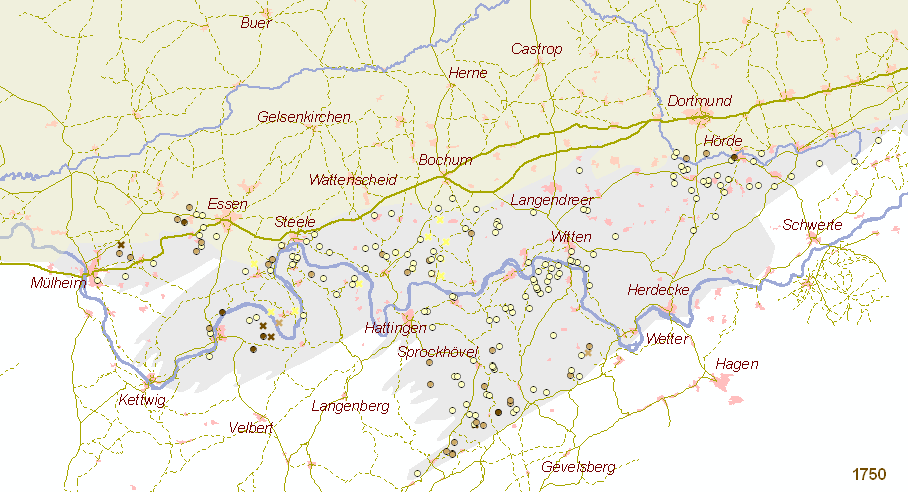 Zechenlandschaft um 1750