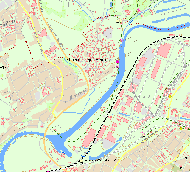 Aktuelle Karte Weiler Pferdebahn