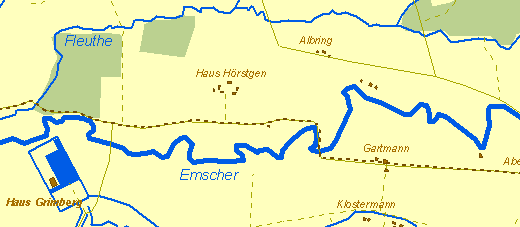 Historische Karte Grimberg