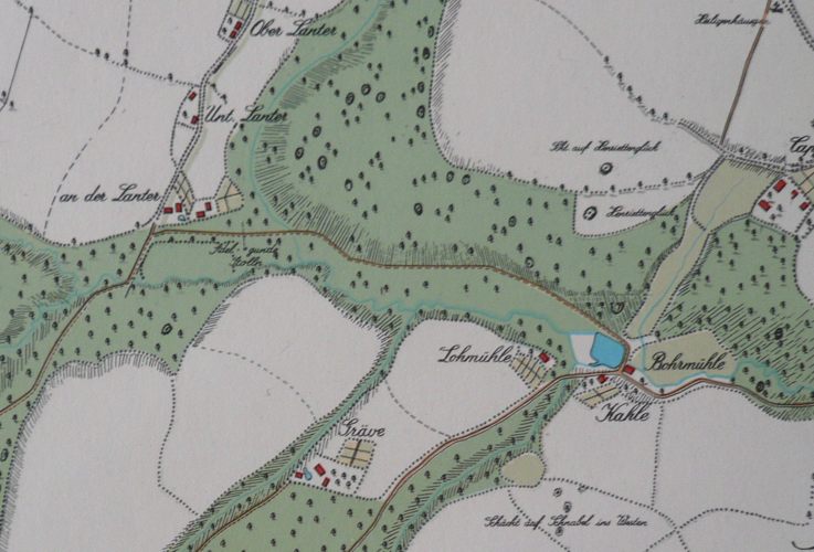 Karte von Honigmann & Vogelsang zur Zeche Adelgunde